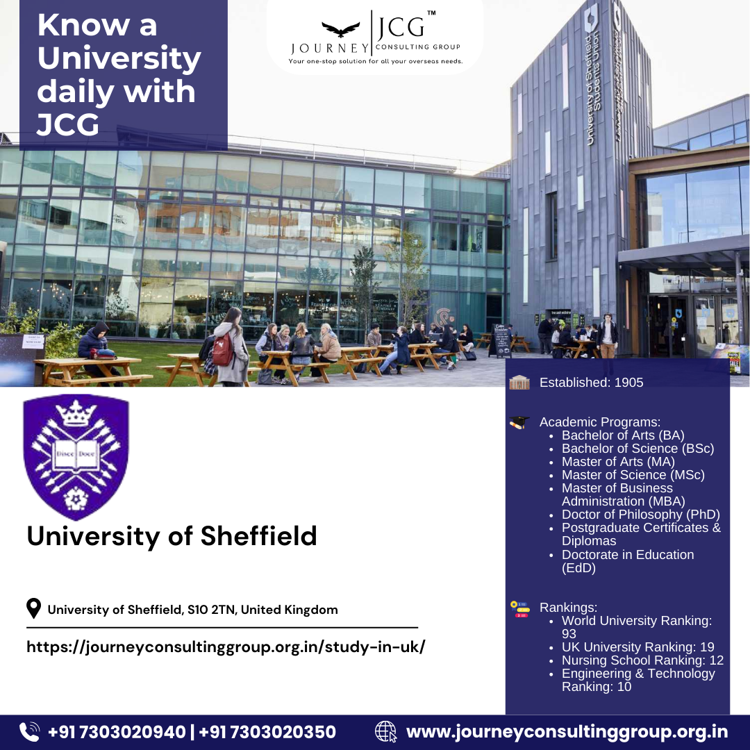 Know Your University Series: The University of Sheffield