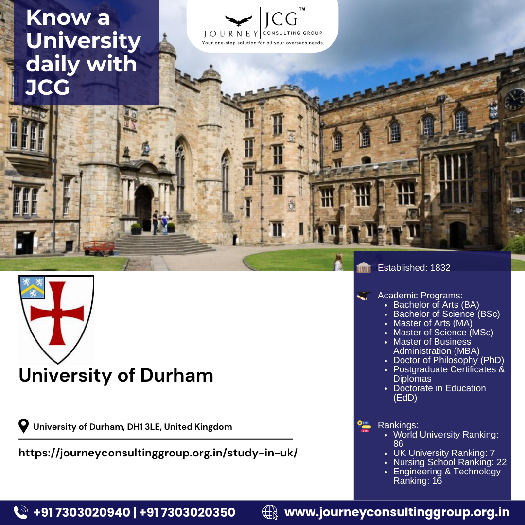 Know Your University Series: The University of Durham