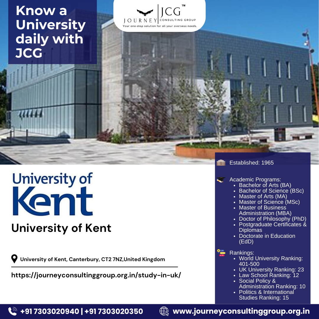 Know Your University Series: The University of Kent
