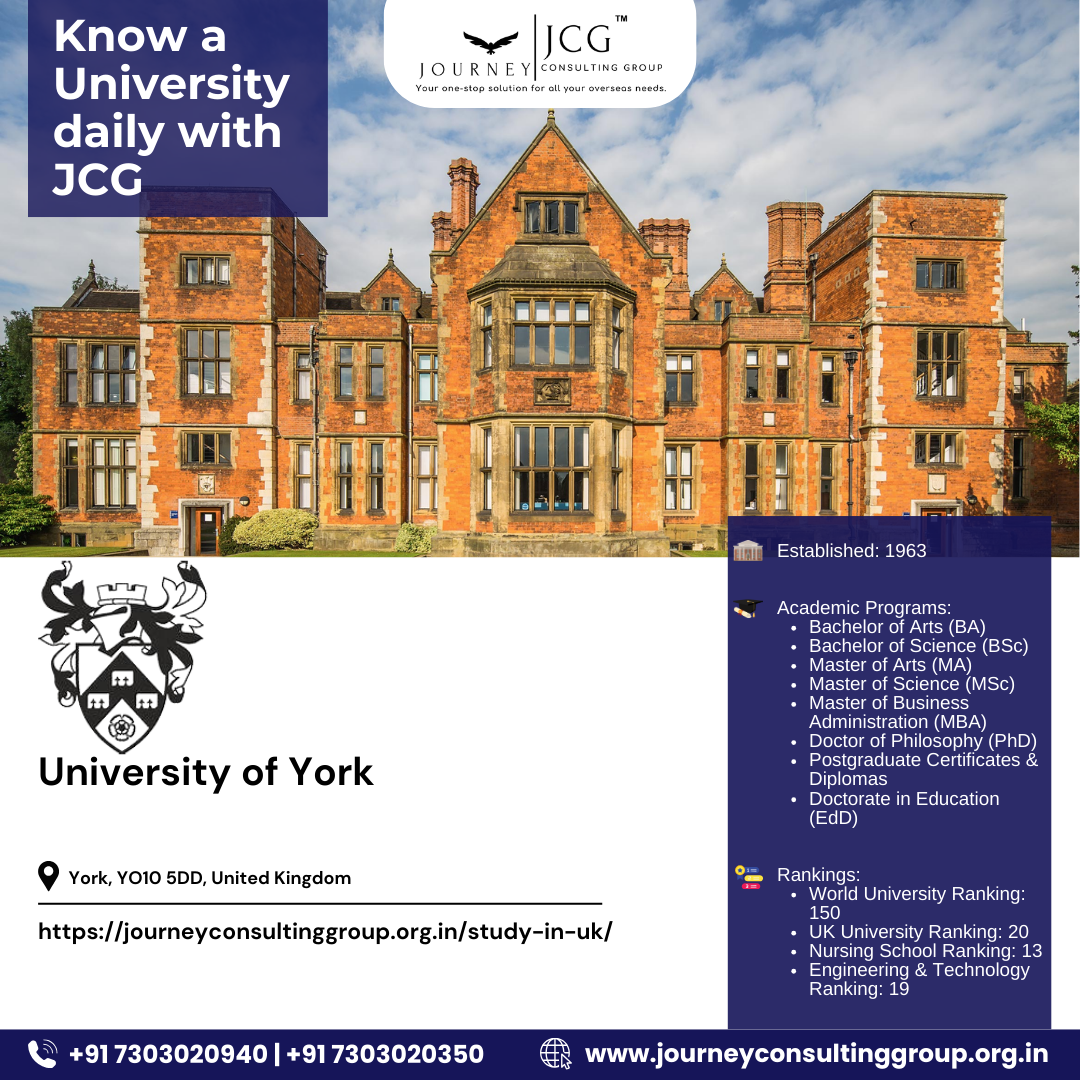 Know Your University Series: The University of York