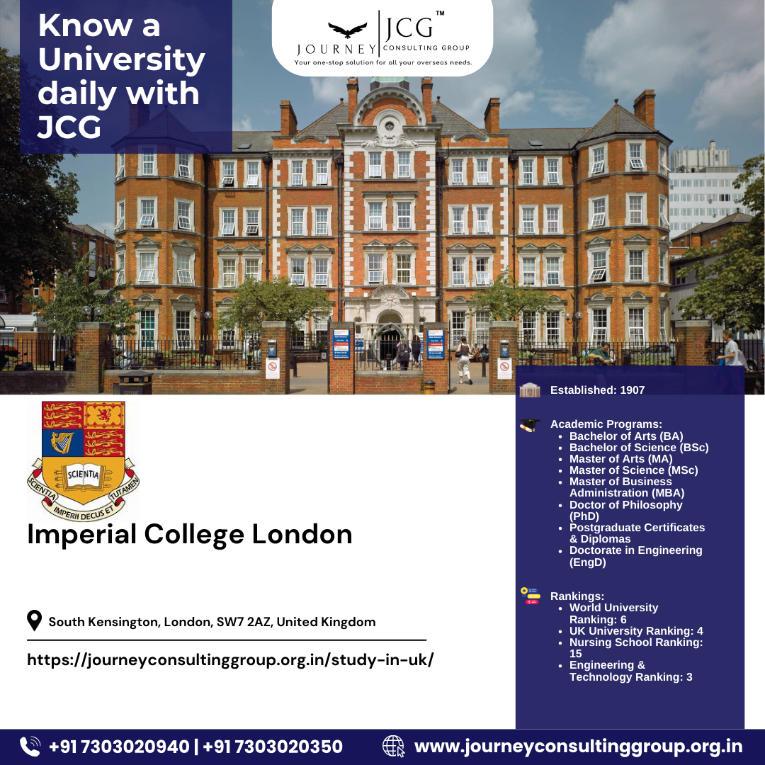 Know Your University Series: Imperial College London University