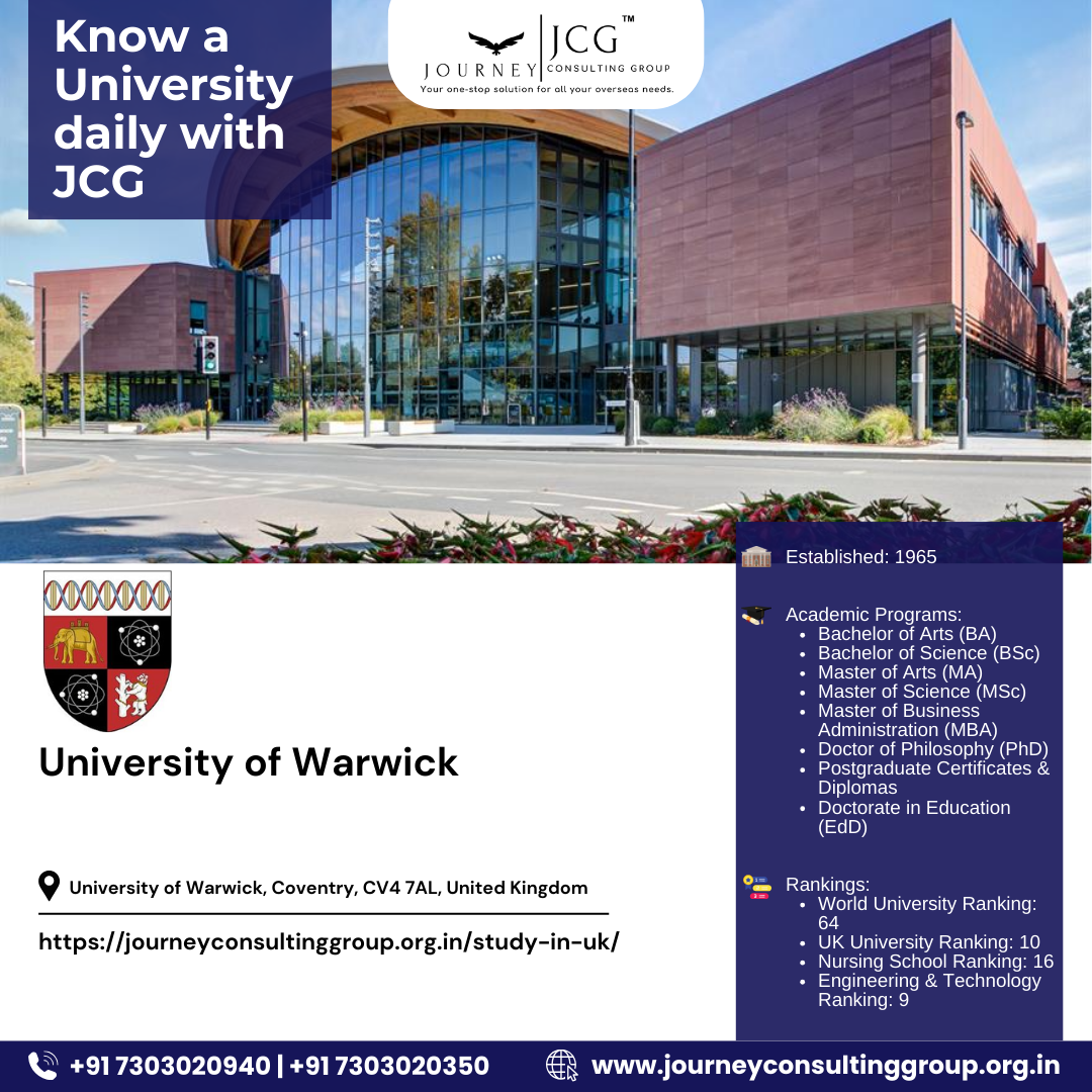 Know Your University Series: The University of Warwick